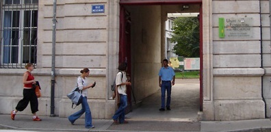 Entrée de l'UFR
